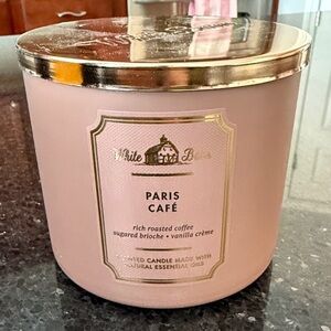 White Barn Paris Café Candle - Gold Lid & Pink Jar